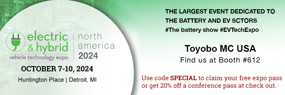 Electric & Hybrid Vehicle Technology Expo North America 2024 - October 7-10, 2024, Huntington Place, Detroit, MI