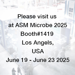 Please visit us at ASM Microbe 2025
Booth#1419, Los Angels, CA, June 19-23, 2025.